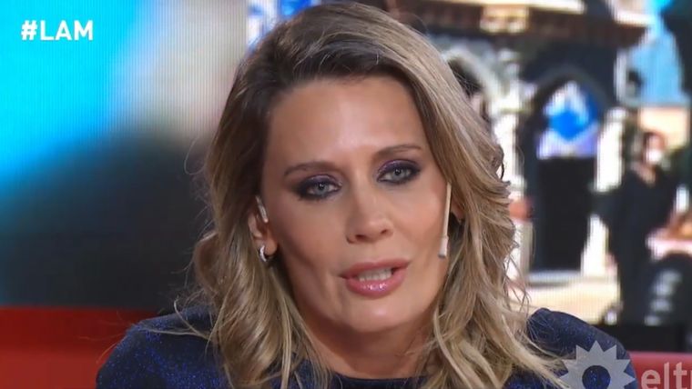 El dolor de Rocío Marengo por las inundaciones en Bahía Blanca. Foto: Captura El Trece