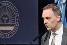 Manuel Adorni prepara una serie de modificaciones para el espacio de Comunicación en el que se verán afectadas las conferencias de prensa. Foto: Presidencia