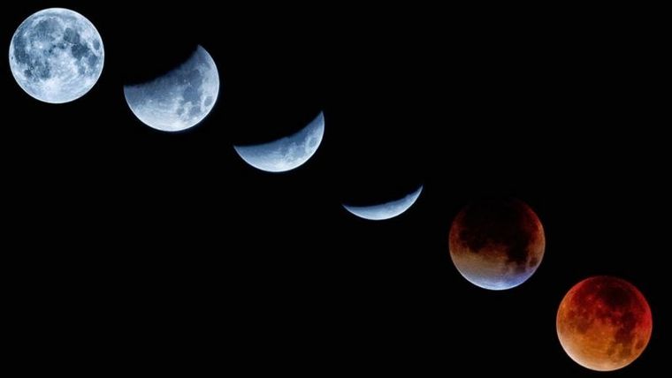 Llega un nuevo eclipse parcial de Luna. Llega un nuevo eclipse parcial de Luna.