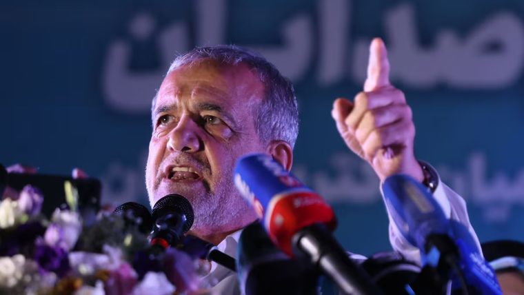 El presidente iraní, Masoud Pezeshkian. El presidente iraní, Masoud Pezeshkian.