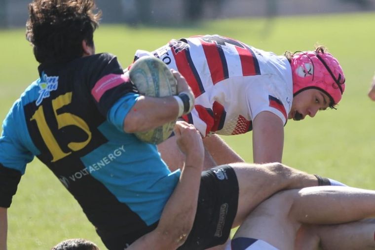 Marista venció a Liceo y se afianza arriba. Foto: Rugby de Cuyo