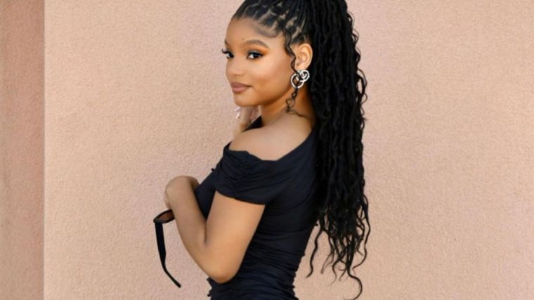 Halle Bailey En Disney Foto: @hallebailey
