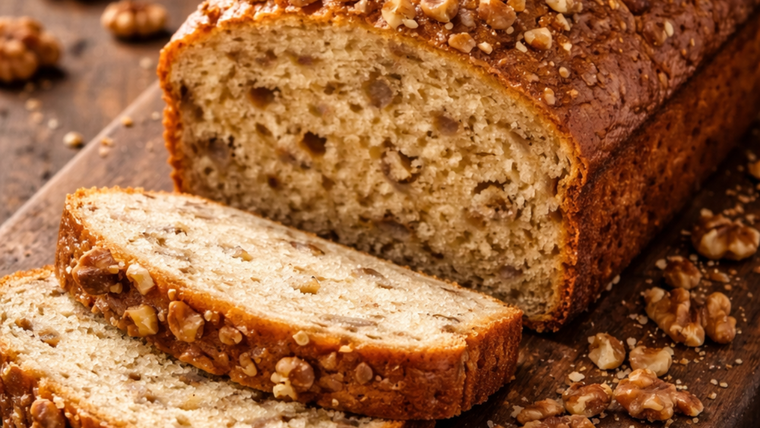 La receta de bizcocho con nueces más fácil y deliciosa