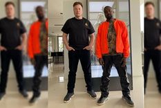Foto de otros tiempos: Musk con Ye (Kanye West). Foto: Kanye West / Twitter.