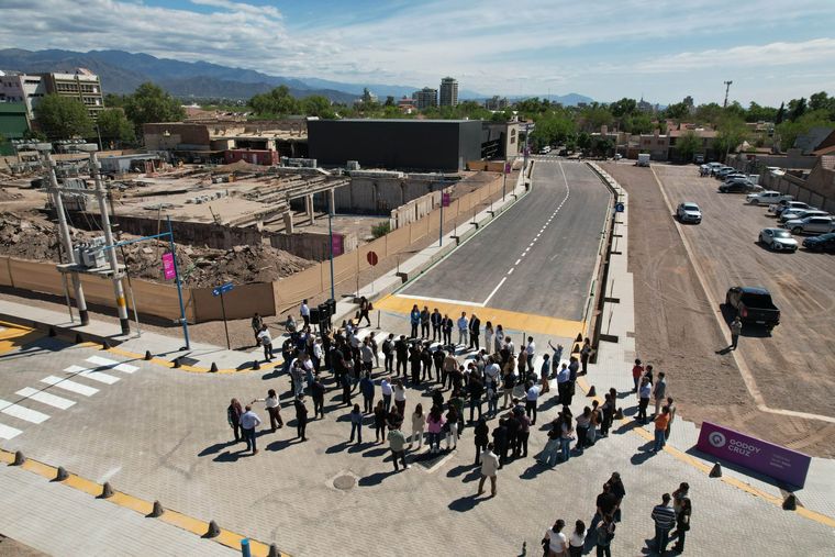 Inauguraron las calles del Distrito Arizu. Inauguraron las calles del Distrito Arizu.