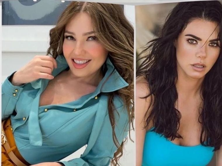 Thalía junto a Livia Brito Foto: Instagram