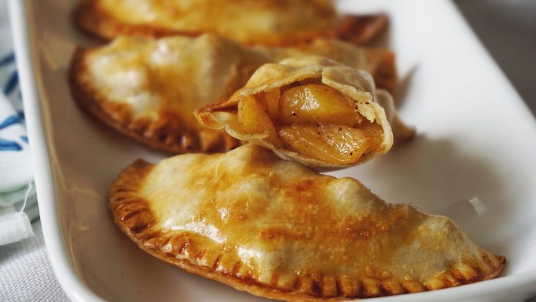 Admira estas deliciosas empanadas de manzana ¡te encantarán!