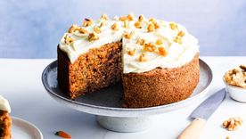 La torta de zanahorias es muy fácili de hacer. Foto: Shutterstock