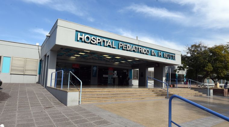 El menor fue internado en el Notti Foto: ALF PONCE MERCADO / MDZ