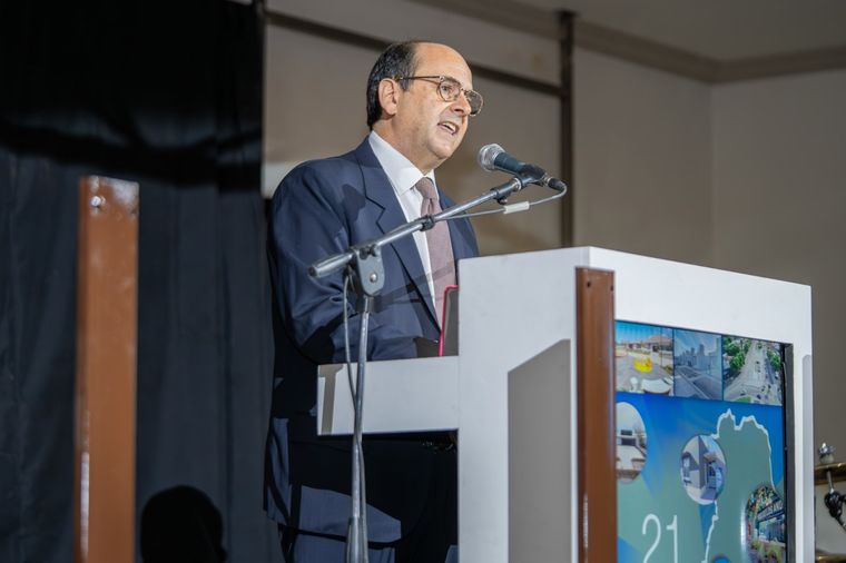 Dalmiro Barbeito, presidente de CECIM Foto: Prensa Gobierno de Mendoza