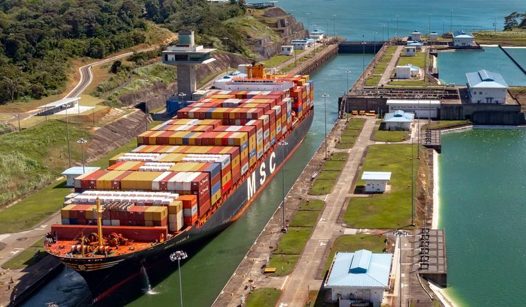 El Canal de Panamá en una imagen de archivo. Foto: Dpa.