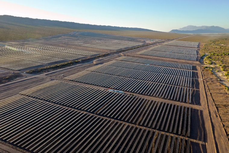 Parque Solar Ullum de Genneia Foto: Genneia