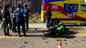 Un grave accidente en Ruta 7 dejó como saldo un motociclista en estado de gravedad. Un grave accidente en Ruta 7 dejó como saldo un motociclista en estado de gravedad.