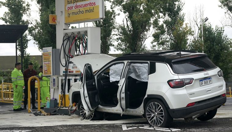 Una mujer resultó herida y un playero debió ser asistido por una crisis nerviosa. Foto: NA
