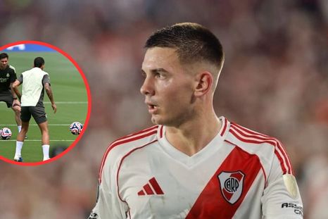 El Real Madrid volvió a los entrenamientos sin Franco Mastantuono. El Real Madrid volvió a los entrenamientos sin Franco Mastantuono.