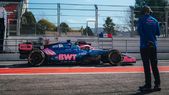 Pierre Gasly, uno de los protagonistas de las pruebas en Barcelona. Pierre Gasly, uno de los protagonistas de las pruebas en Barcelona.