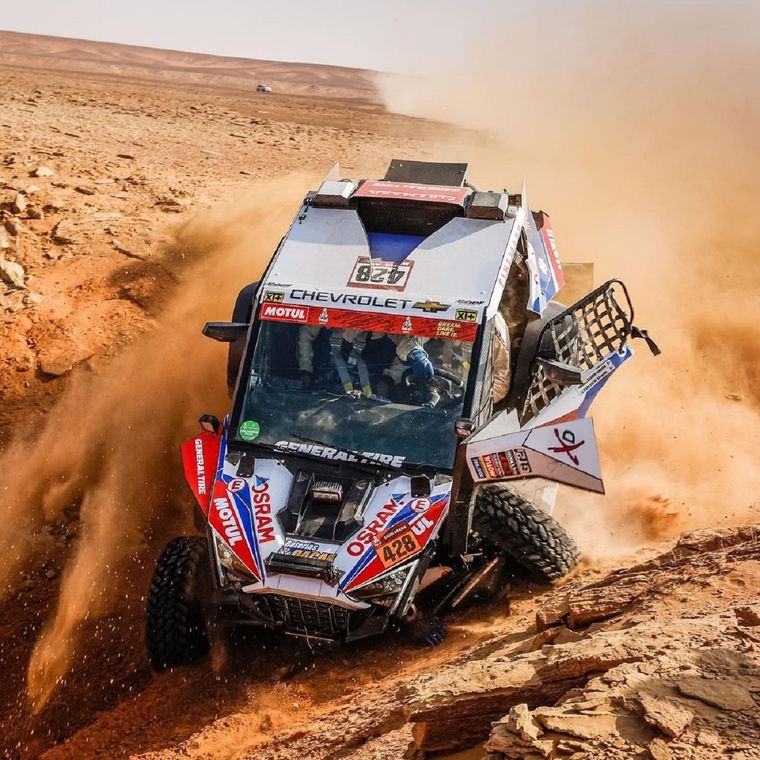 Duro golpe de la dupla sudamericana. Foto: Dppi Images