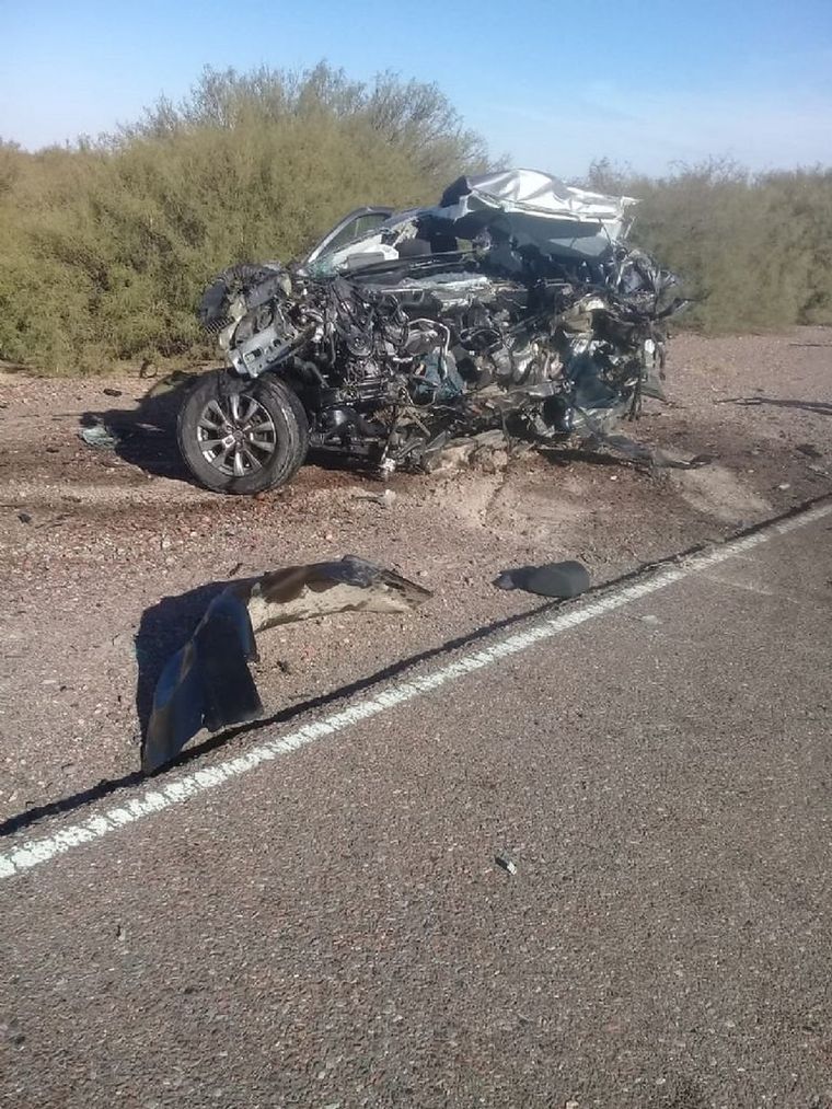 Las imágenes de la camioneta