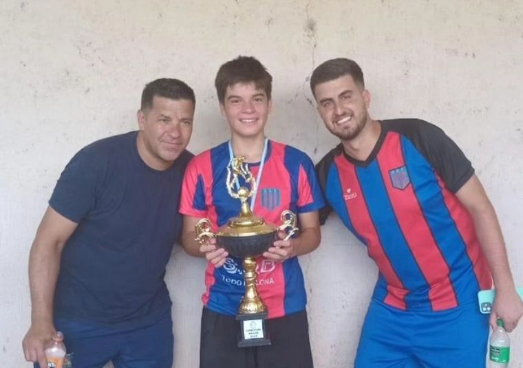 Samir Valentín Tula Guzmán jugaba al futsal en la escuelita de fútbol de Coquimbito Foto: Facebook: Coquimbito futsal