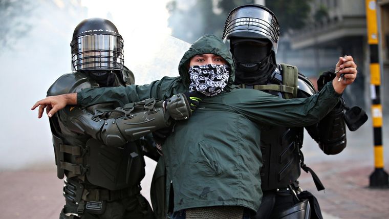 Esta vez,  la Policía de Colombia dio la nota por otras razones.