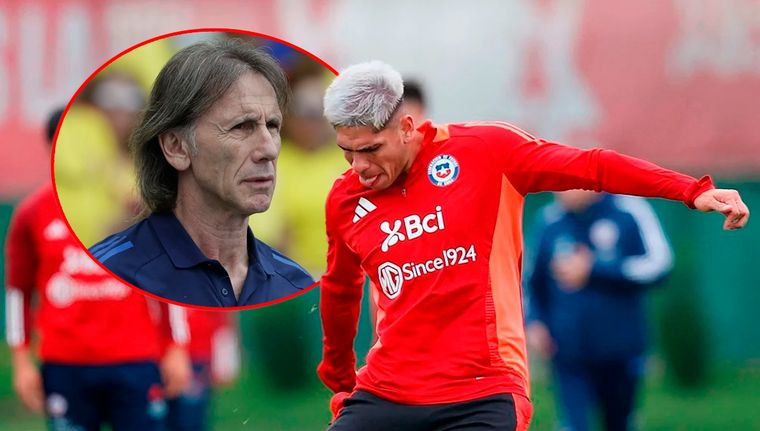 Gareca habló sobre la posibilidad de volver a convocar a Palacios. Foto: @laroja