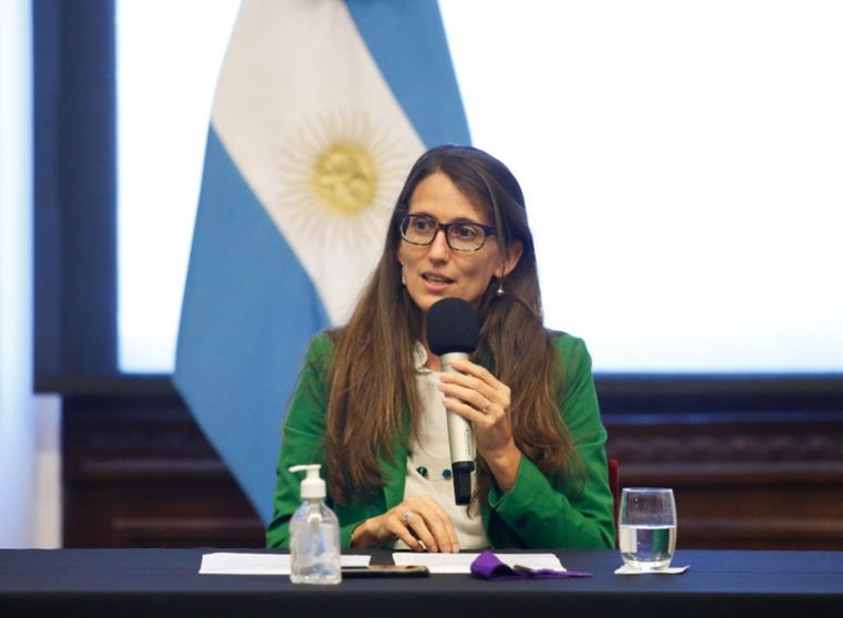 La ministra de las Mujeres presentará el Mapa Federal del Cuidado Foto: Prensa Gob.
