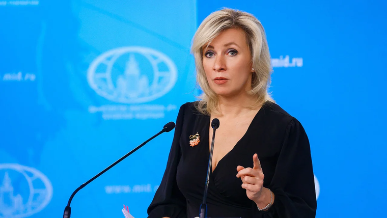 La portavoz del Ministerio de Exteriores de Rusia, María Zajárova. La portavoz del Ministerio de Exteriores de Rusia, María Zajárova.