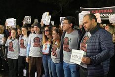 Familiares de Mariano Barbieri marcharon para pedir justicia Foto: Milagros Moreni/MDZ