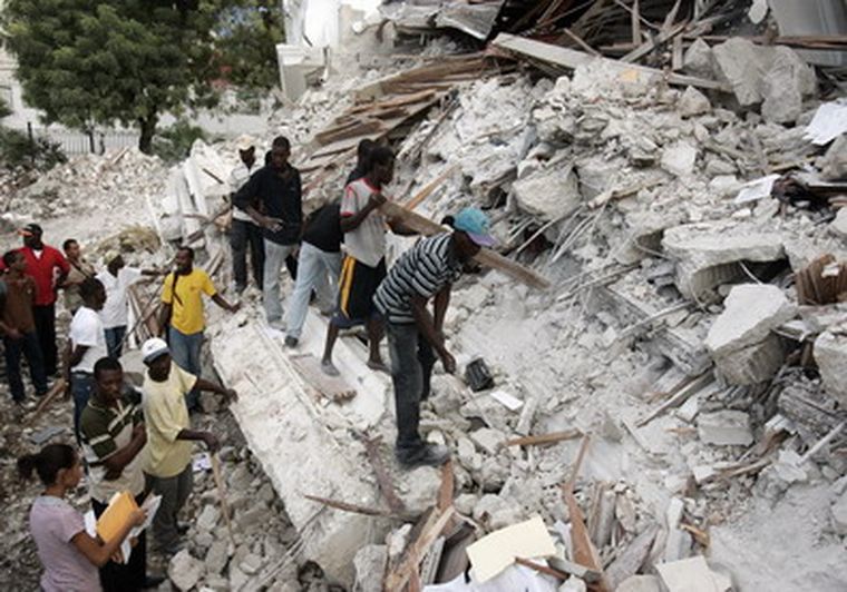 Haití, devastado. Foto: EFE