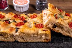 Focaccia, un clásico de la tradición italiana.
