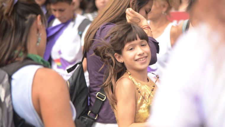 El 8M en 38 fotos Foto: Juan Mateo Aberastain Zubimendi / MDZ.