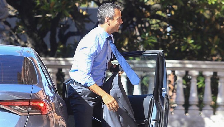 Martín Menem encabezó la subasta Foto: NA