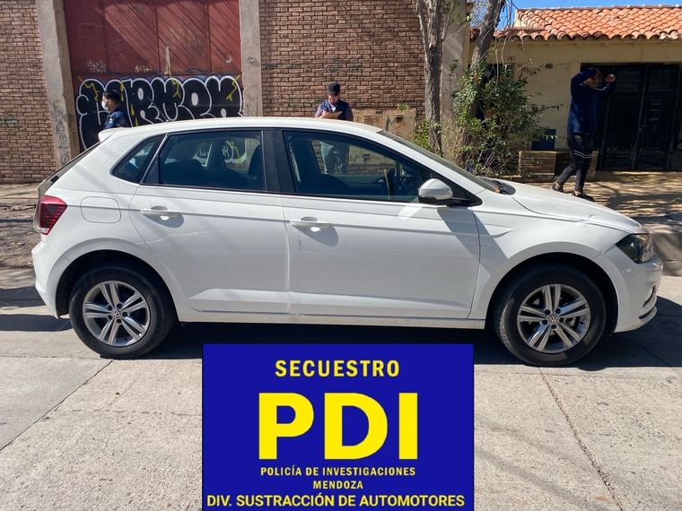 Uno los rodados robados Foto: Ministerio de Seguridad