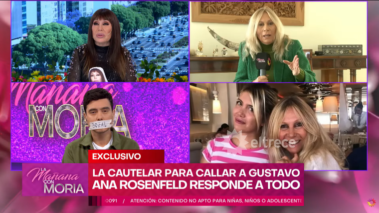 Ana Rosenfeld y Gustavo Méndez se cruzaron fuertemente. Ana Rosenfeld y Gustavo Méndez se cruzaron fuertemente.