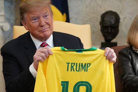 En una carta, Trump anunció la imposición de aranceles para Brasil de 50%. En una carta, Trump anunció la imposición de aranceles para Brasil de 50%.