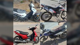 Algunas de las motos secuestradas en los diferentes operativos preventivos en el Gran Mendoza. Algunas de las motos secuestradas en los diferentes operativos preventivos en el Gran Mendoza.