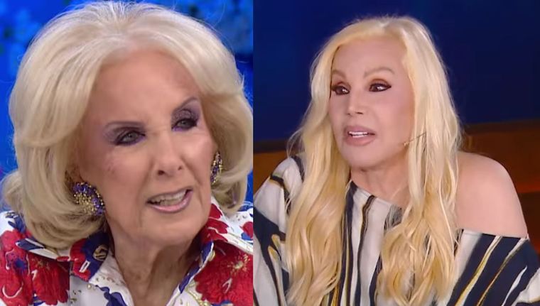 ¿Con qué conductora decidierá sentarse a charlar? Foto: Capturas de pantalla/ El Trece/ Telefe