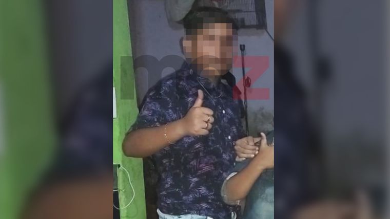 El chico de 16 años que fue baleado. Foto: MDZ.