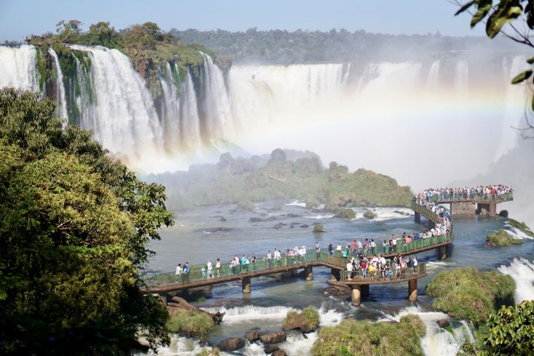 En 2025, las Cataratas del Iguazú estuvieron cerca de romper el récord de turistas