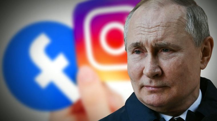 Putin, contra Meta. Foto: ElCeo.