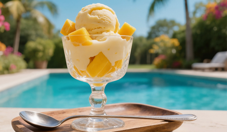 La delicia del verano, un helado de ananá perfecto La delicia del verano, un helado de ananá perfecto