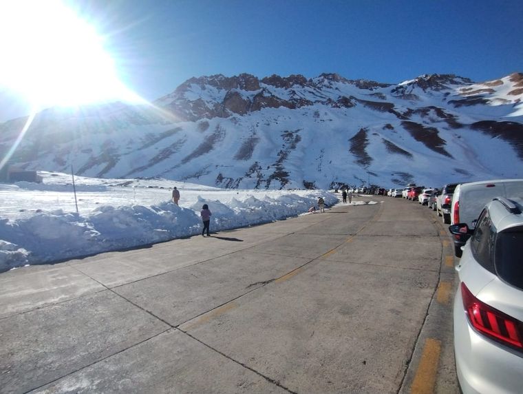 El Paso a Chile se encuentra habilitado Foto: Gendarmería Nacional