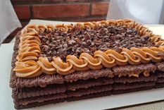 La chocotorta es un postre ideal para disfrutar en cualquier época del año, pero en invierno con una taza de chocolate caliente es sublime.