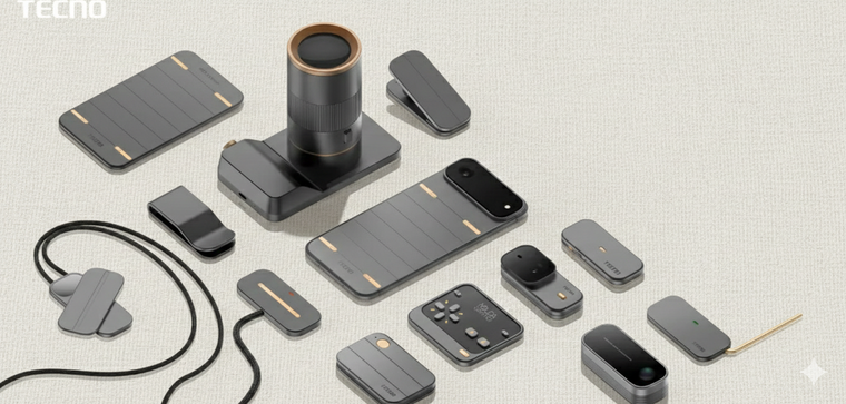 El teléfono modular busca que el hardware sea personalizable mediante imanes y conexiones inalámbricas de alta velocidad. El teléfono modular busca que el hardware sea personalizable mediante imanes y conexiones inalámbricas de alta velocidad.