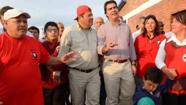 Jorge Capitanich y Emerenciano Sena