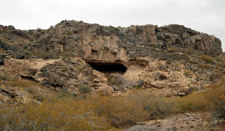 La cueva Huenul, en Argentina, aloja tesoros milenarios. Foto: Conicet.