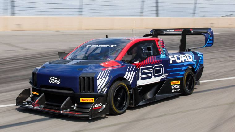 Ford SuperTruck rompe récords en Alemania con más de 1.600 CV eléctricos