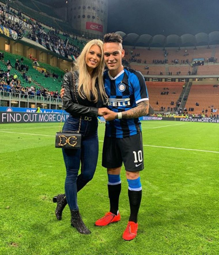 Agustina Gandolfo contó cómo fue su increíble experiencia en Qatar Agustina Gandolfo y Lautaro Martínez Foto: Instagram
