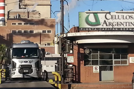 Planta de Celulosa Argentina en Capitán Bermúdez y Zárate Planta de Celulosa Argentina en Capitán Bermúdez y Zárate