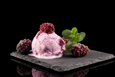 Helado de moras: la mejor receta para sorprender a tus invitados Foto: Shutterstock